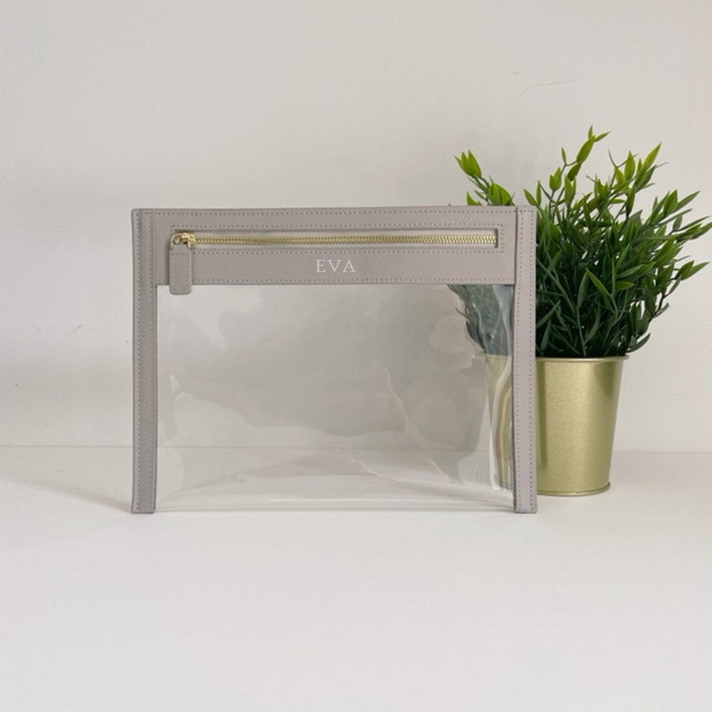 Personalised Transparent Pouch Bag