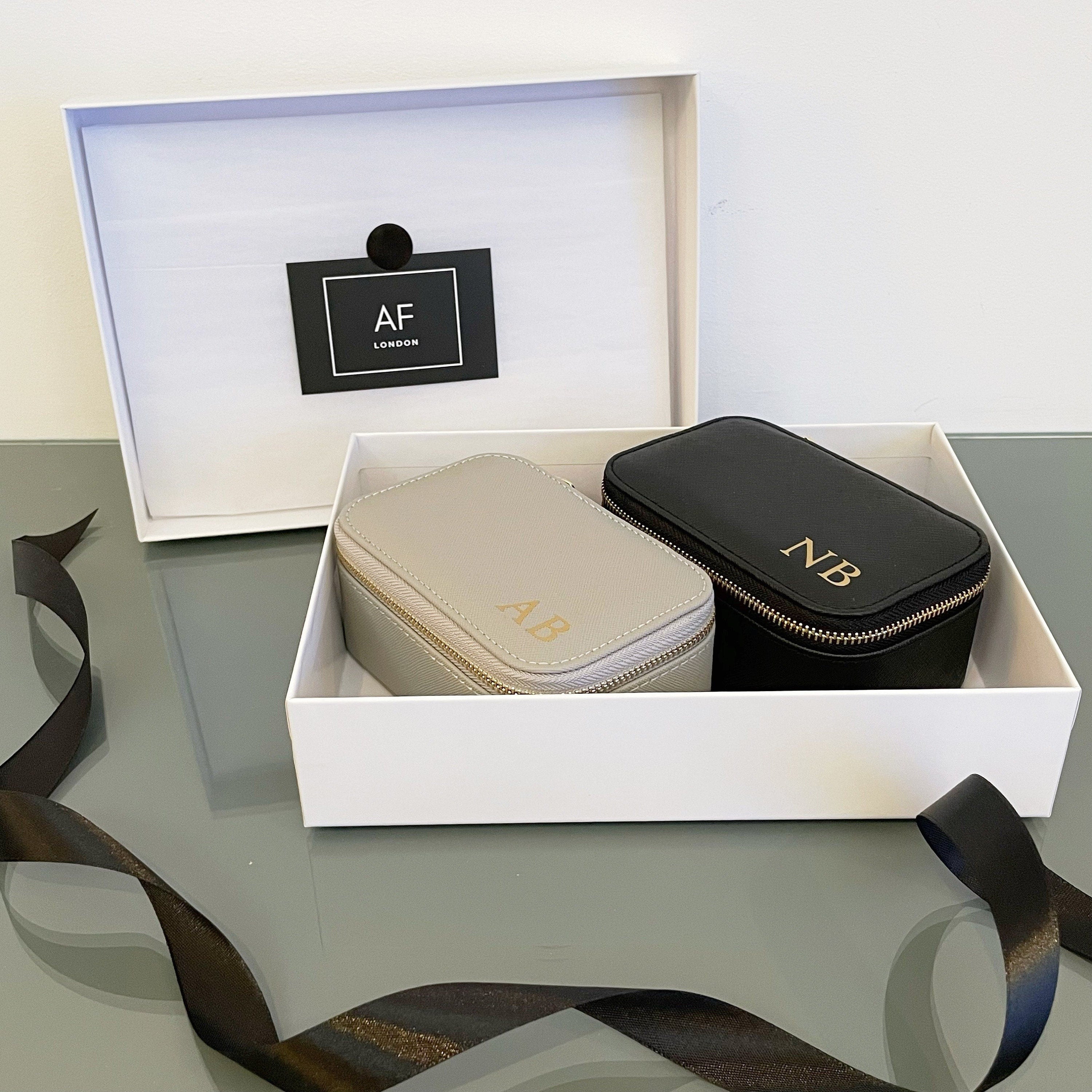 Set of Personalised Jewellery Boxes