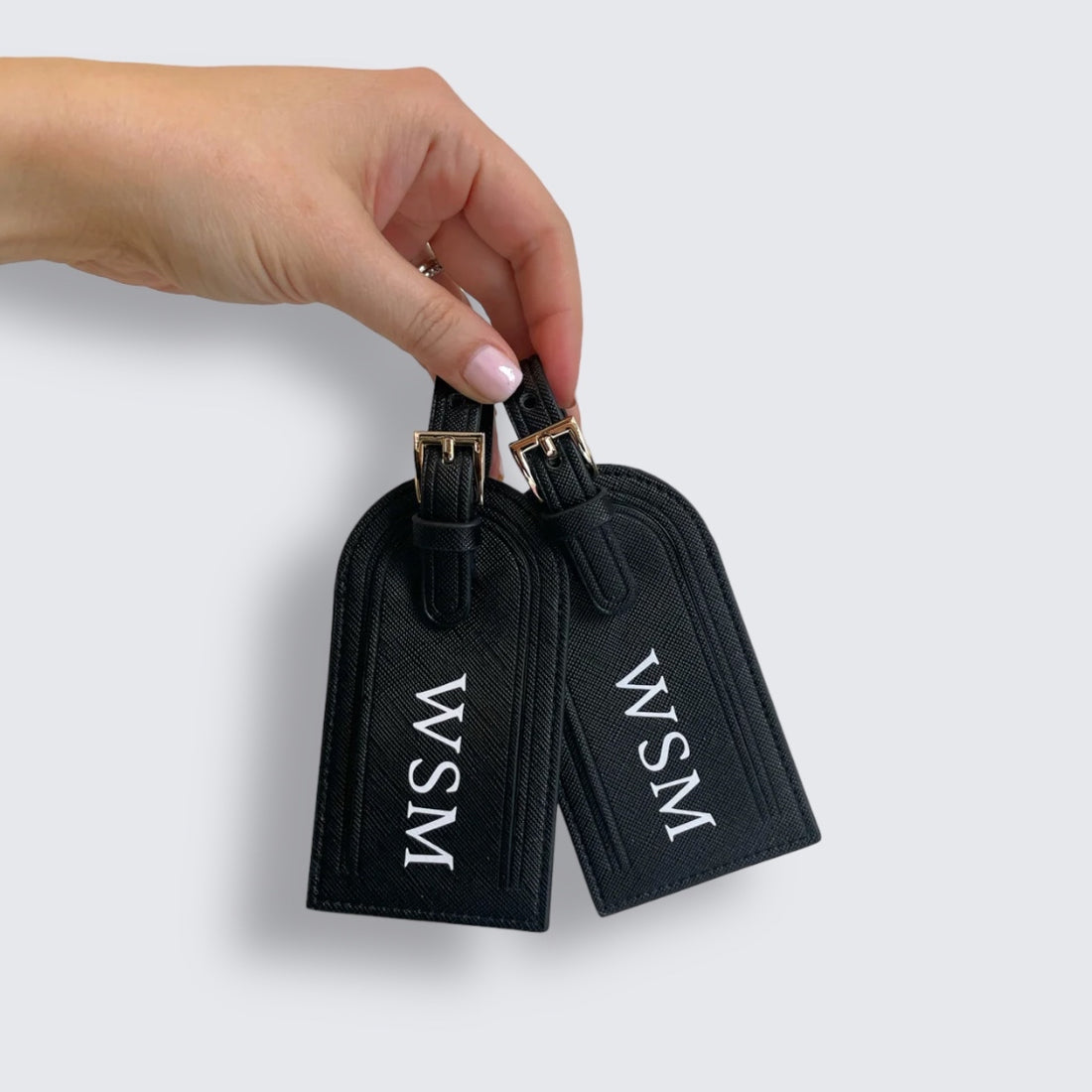 luxury luggage tag