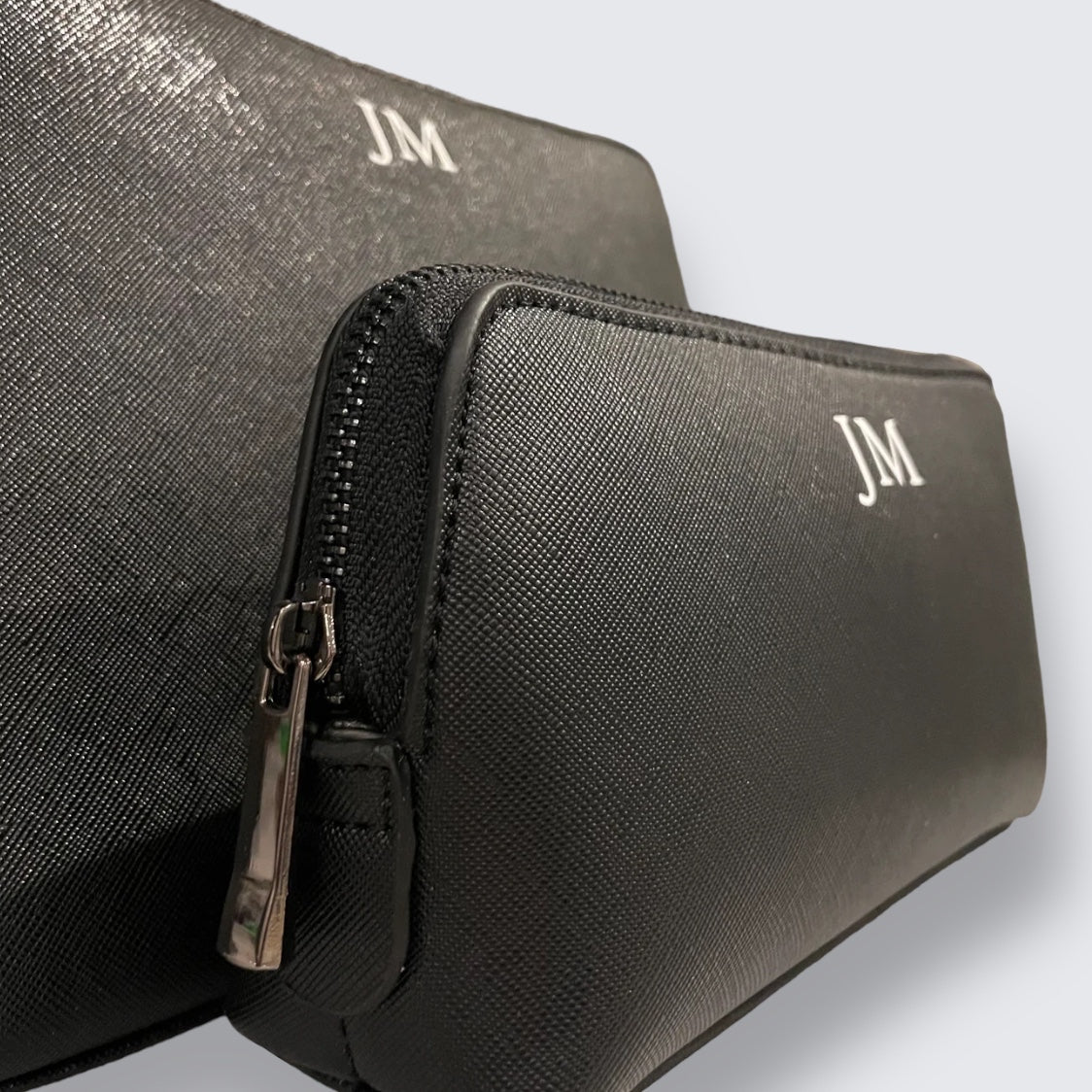 Mens Personalised Toiletry Bag & Wash Bag Set