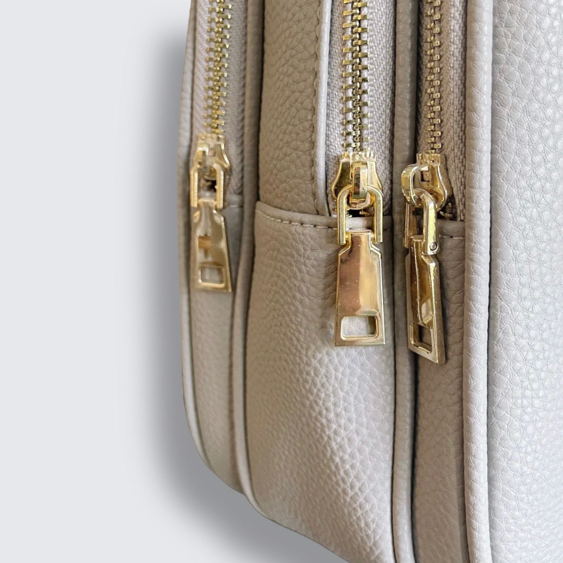 Personalised Vegan Leather Backpack With Initials