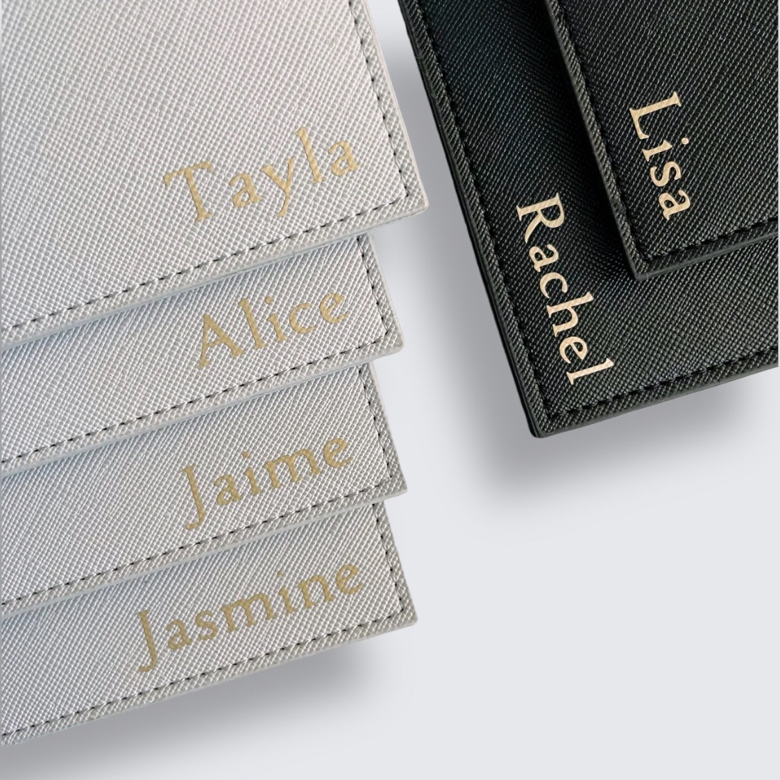 Personalised Leather Card Holder