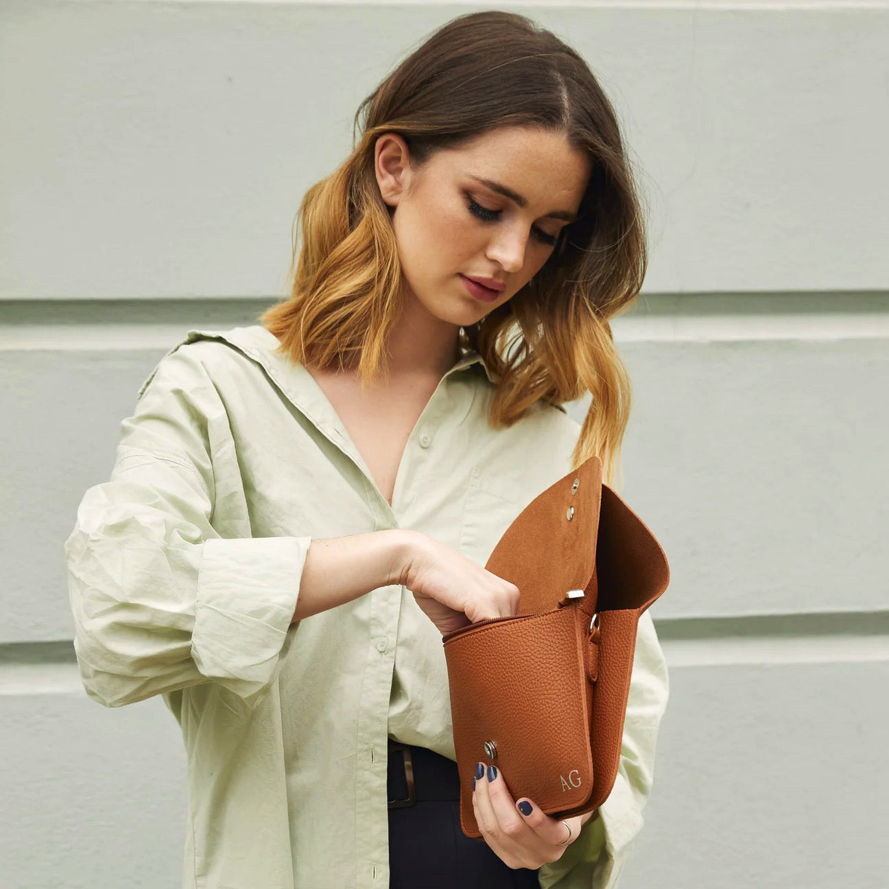 Personalised Pebble Grain Bag