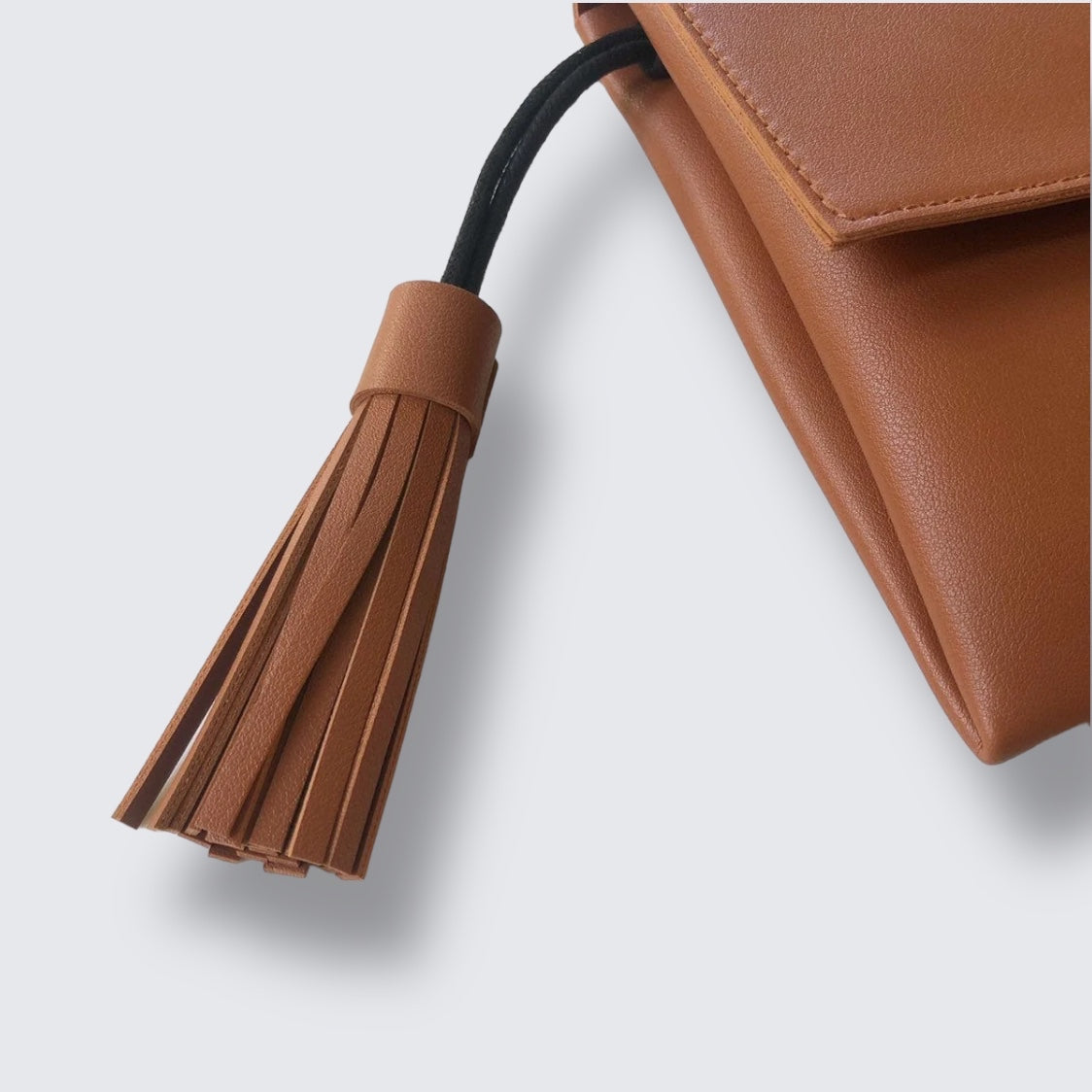 Personalised Cross Body Clutch Bag With Tassel