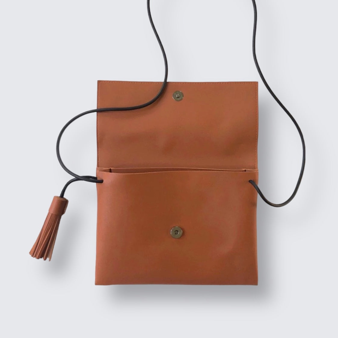 Personalised Cross Body Clutch Bag With Tassel