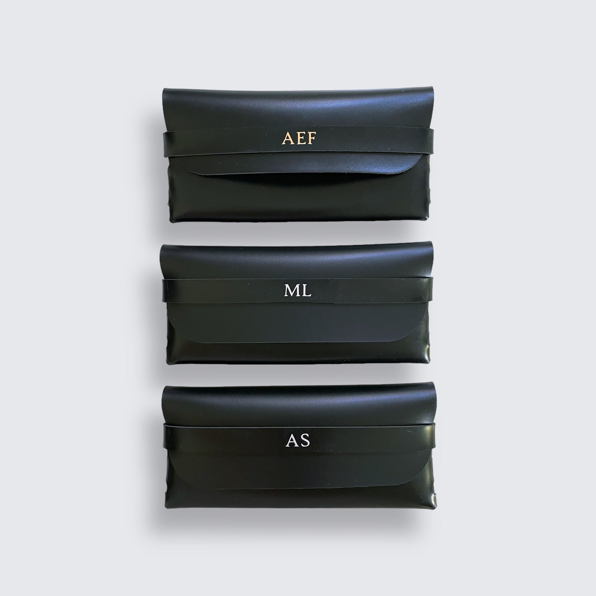 Personalised Sunglasses Case With Woven Detailing