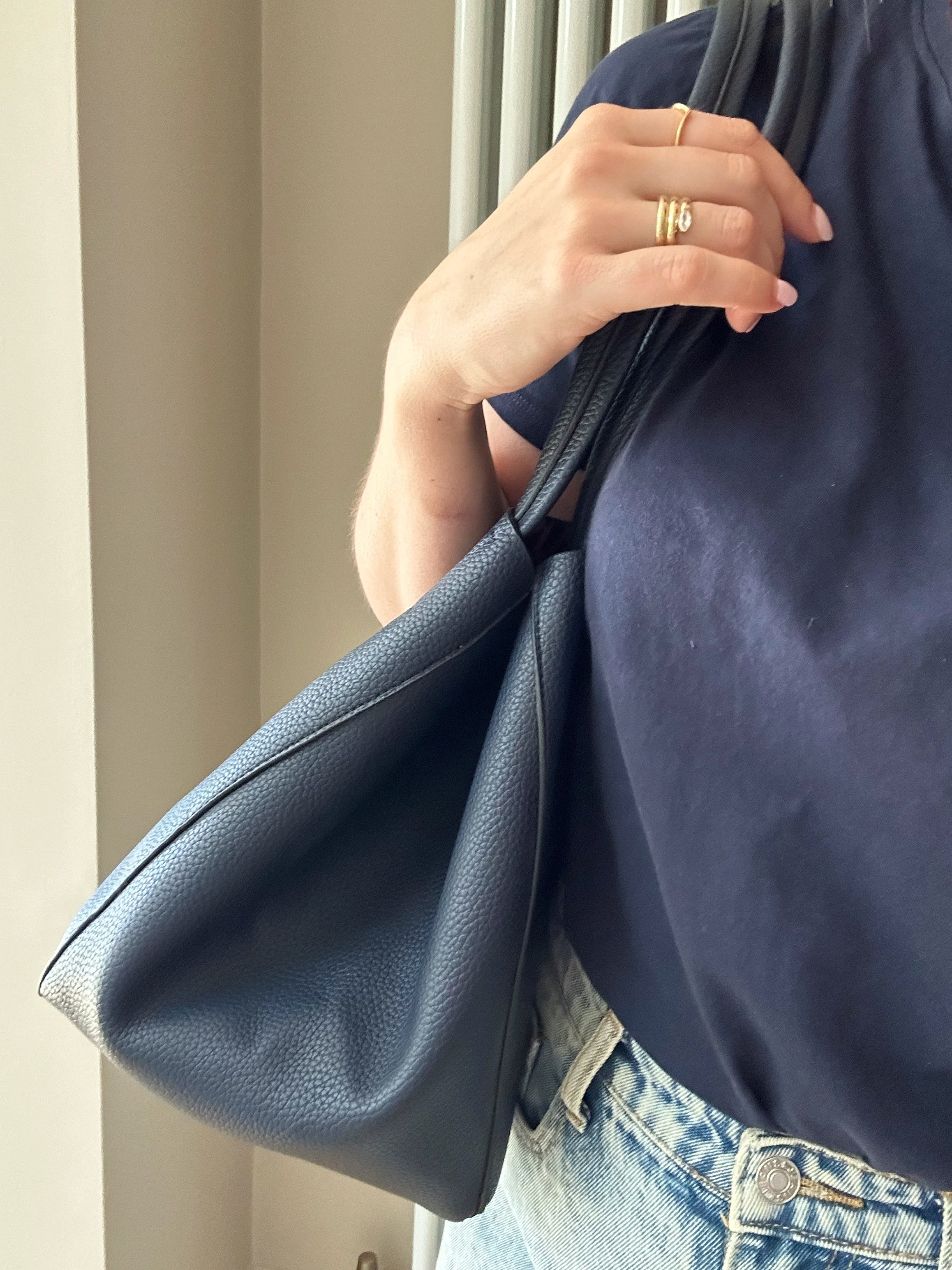 Tote Bag With Leopard Print Pouch