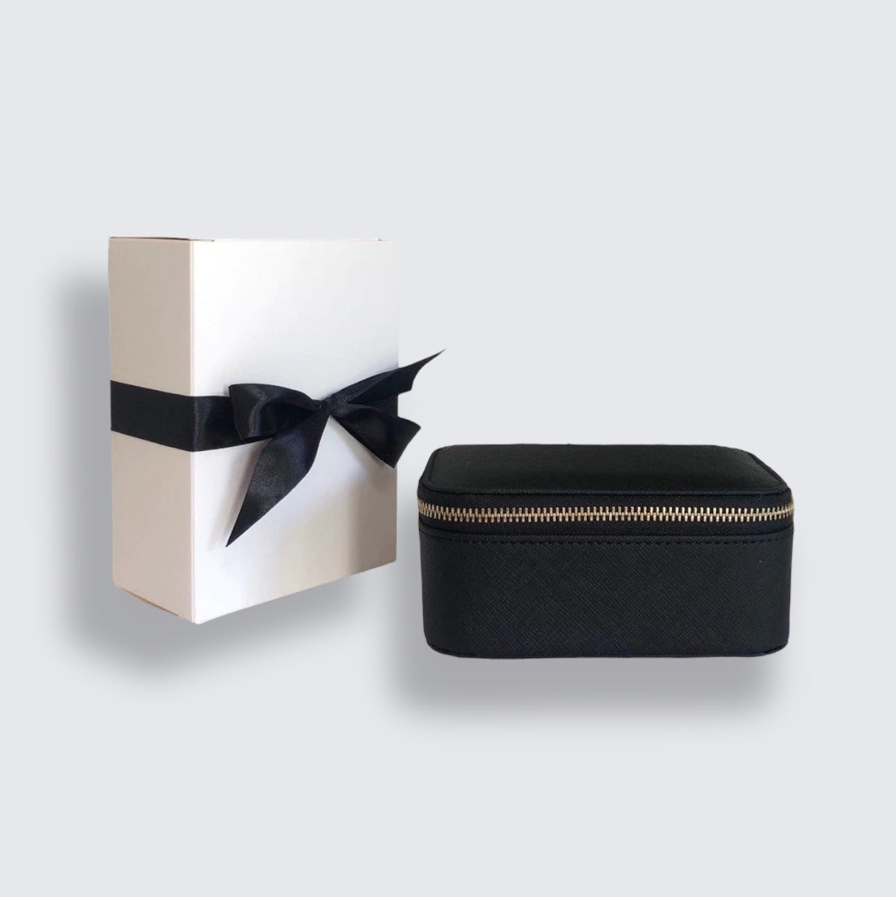 Personalised Classic Black Jewellery Box