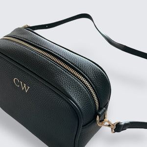 Personalised Crossbody Camera Bag With Tassel
