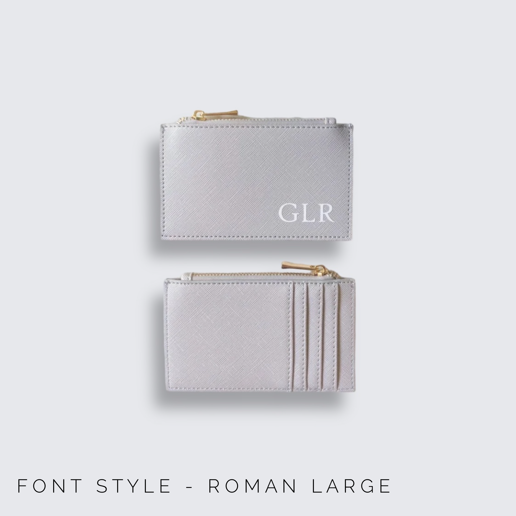 Personalised Leather Card Holder