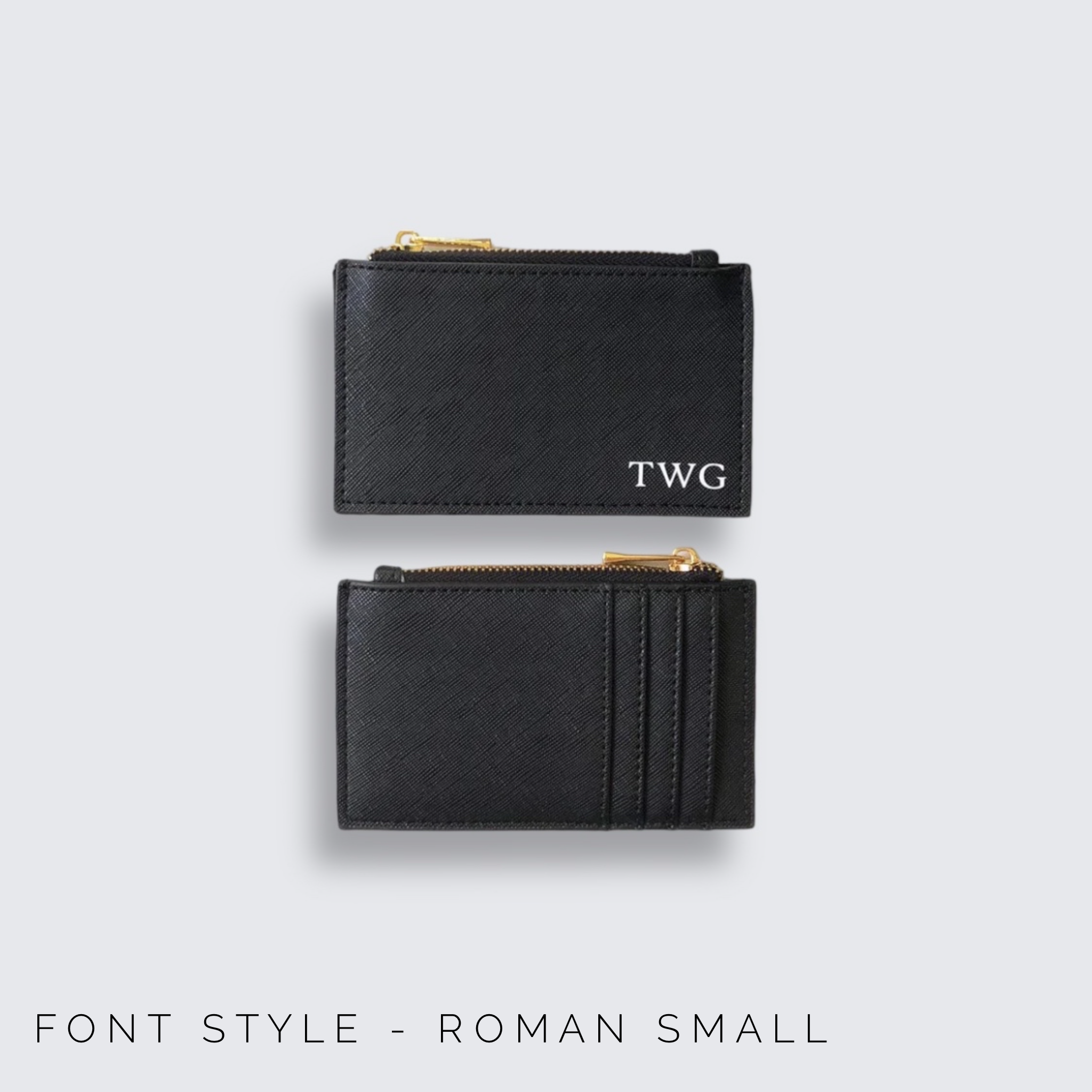 Personalised Leather Card Holder