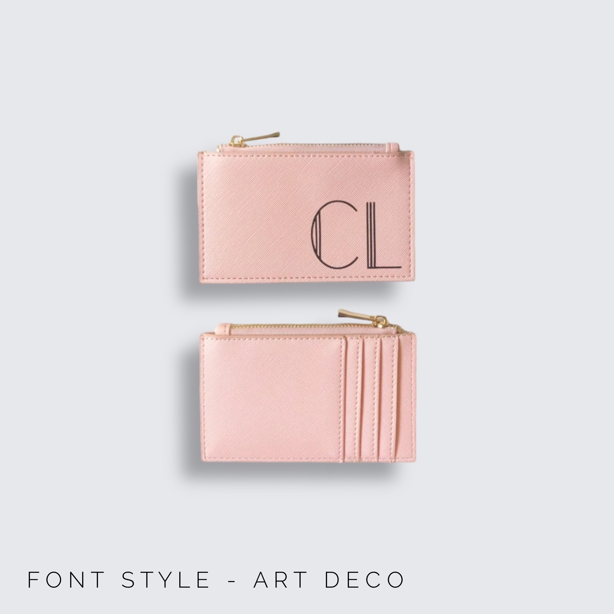 Personalised Leather Card Holder