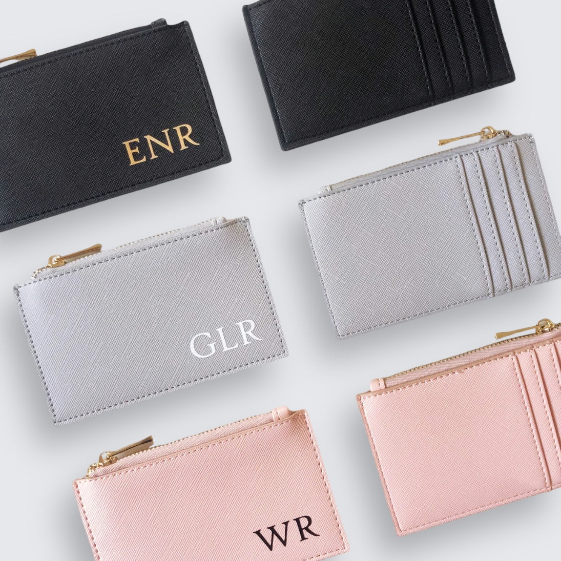 Personalised Leather Card Holder