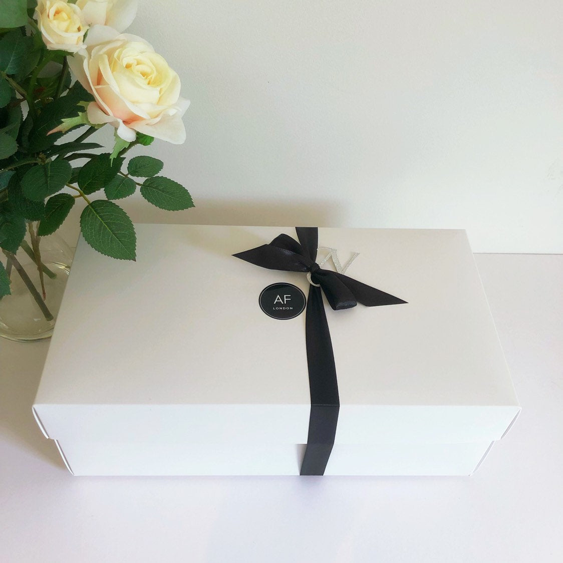 Personalised Luxury Grey Washbag & Makeup Bag Set