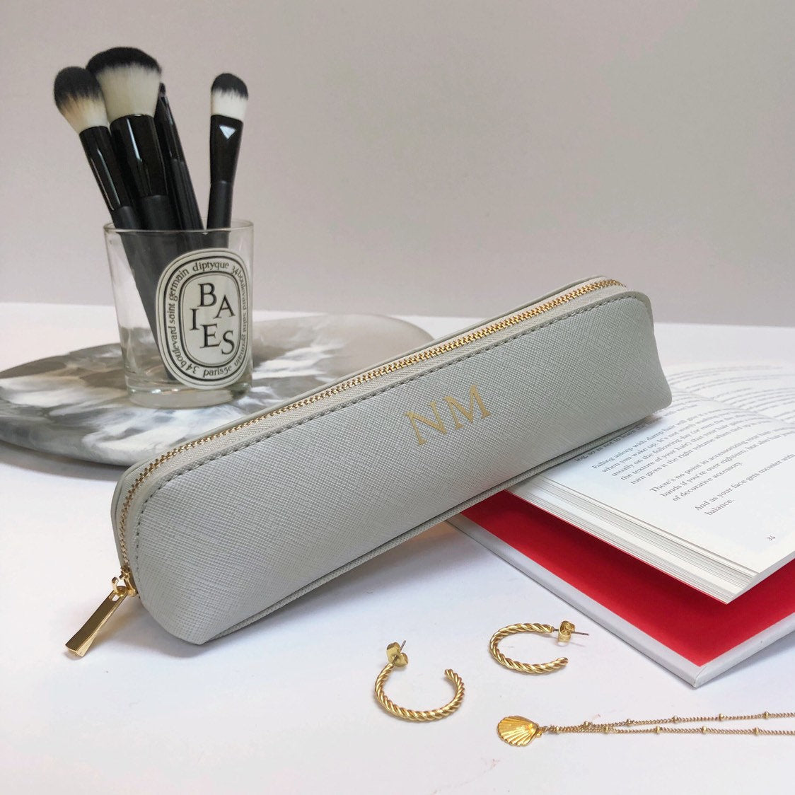 Personalised Luxury Makeup Bag Set
