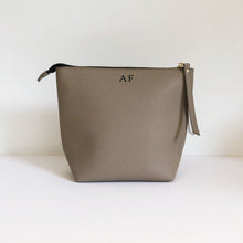 Load image into Gallery viewer, Personalised Two-toned Makeup Bag
