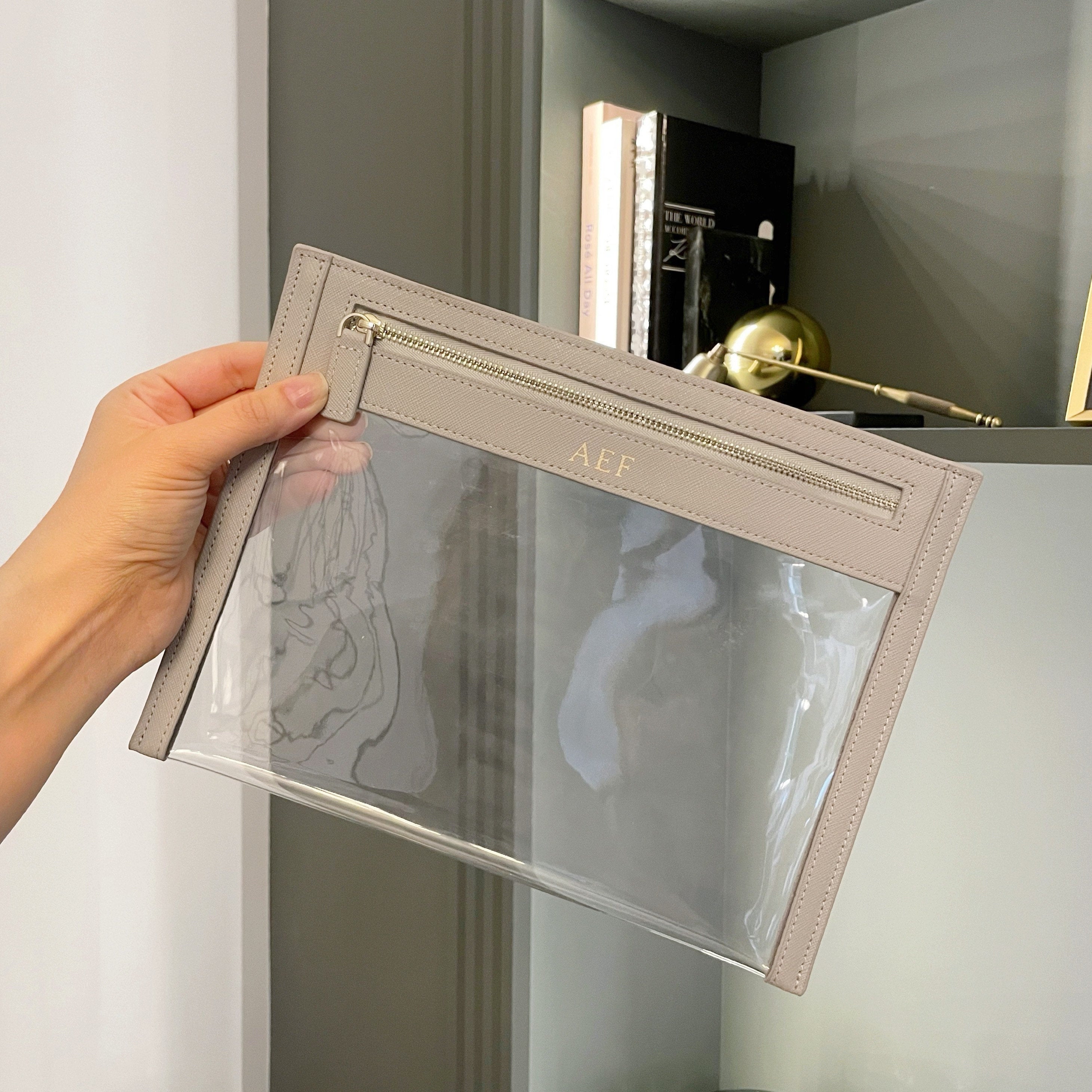 Personalised Transparent Pouch Bag