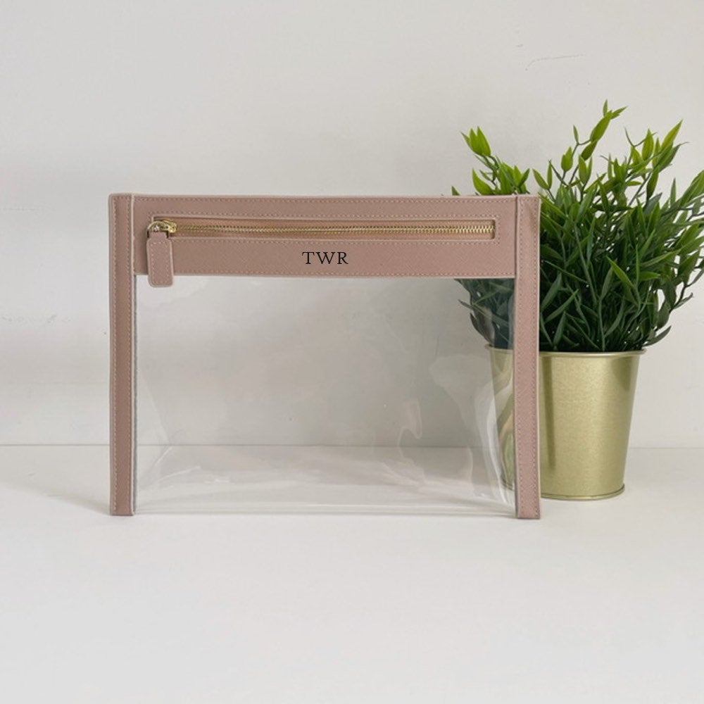 Personalised Transparent Pouch Bag