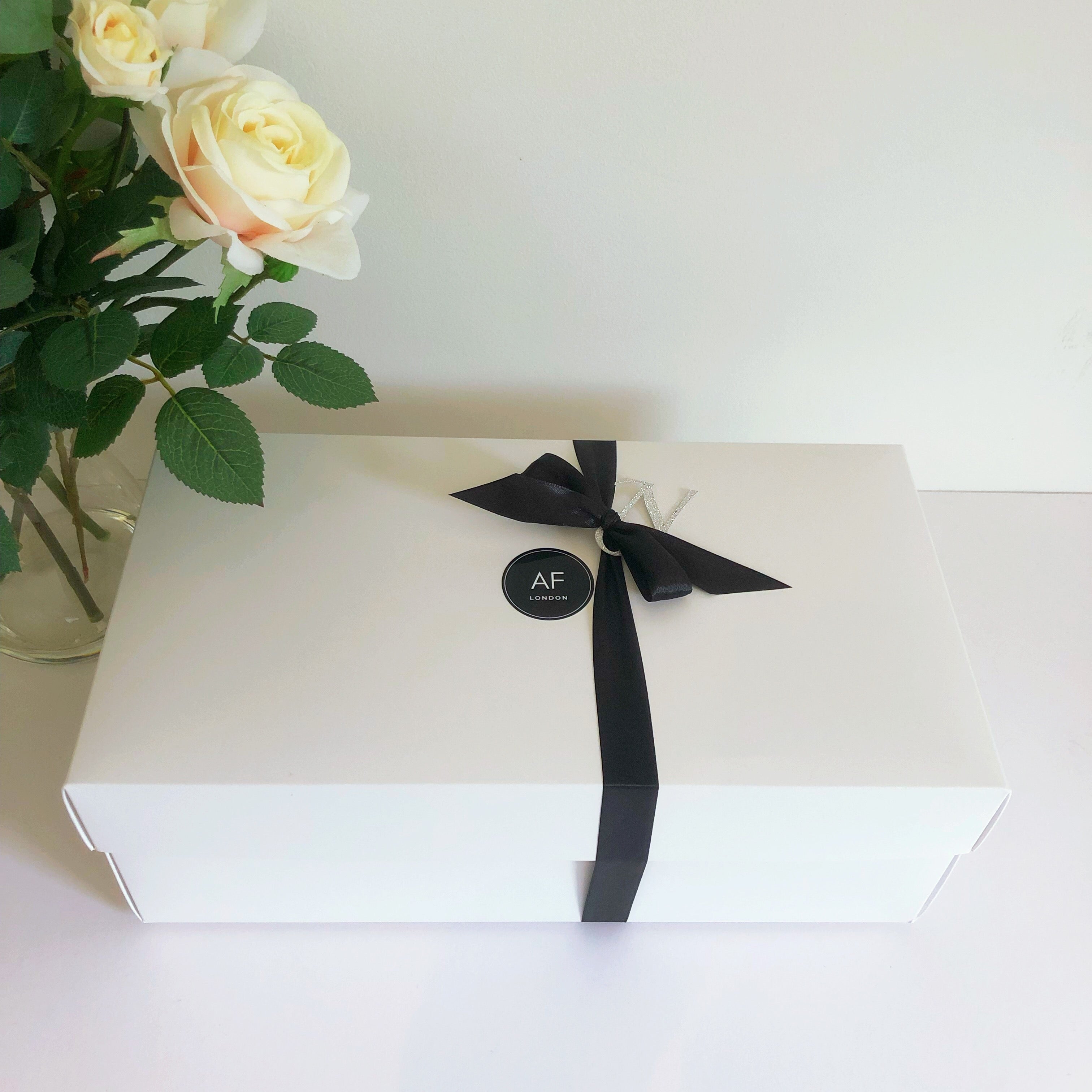 Personalised Makeup Bag With Roman Initials