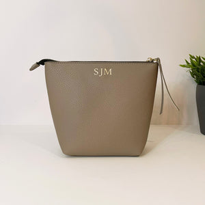 Personalised Two-toned Makeup Bag